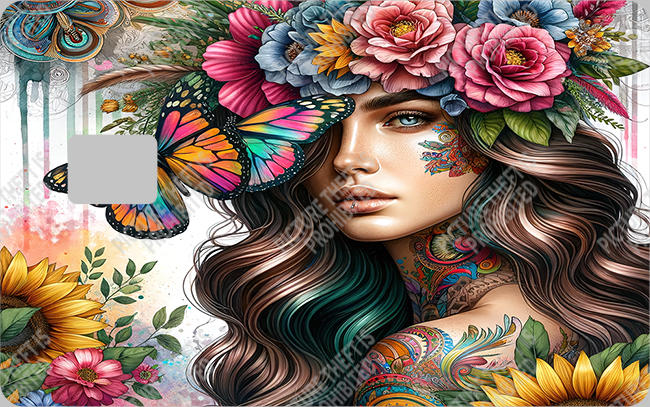 Bank  Card Sticker-BC-162